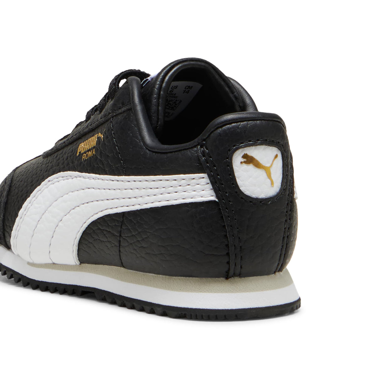 2 Colores, Tenis para infantes Roma 24 Standard – Puma Black-Puma White – vista 3