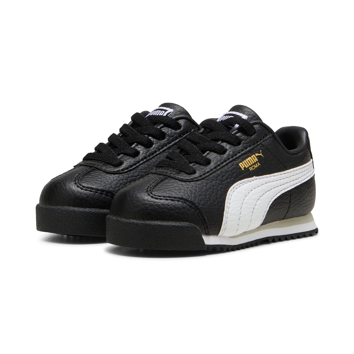 2 Colores, Tenis para infantes Roma 24 Standard – Puma Black-Puma White – vista 2