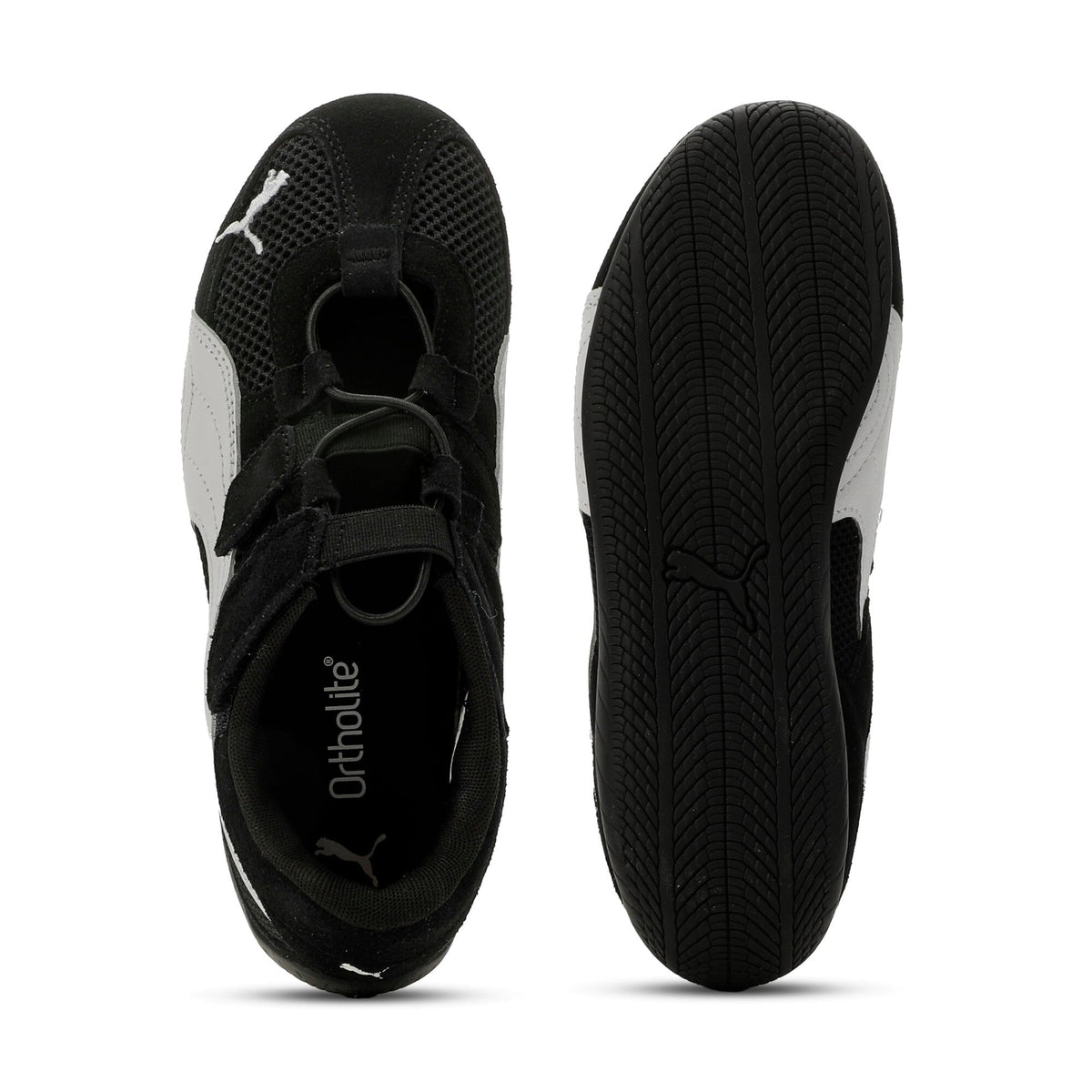 3 Colores, Tenis para niños Easy On Speedcat Go – Puma Black-Puma White – vista 4