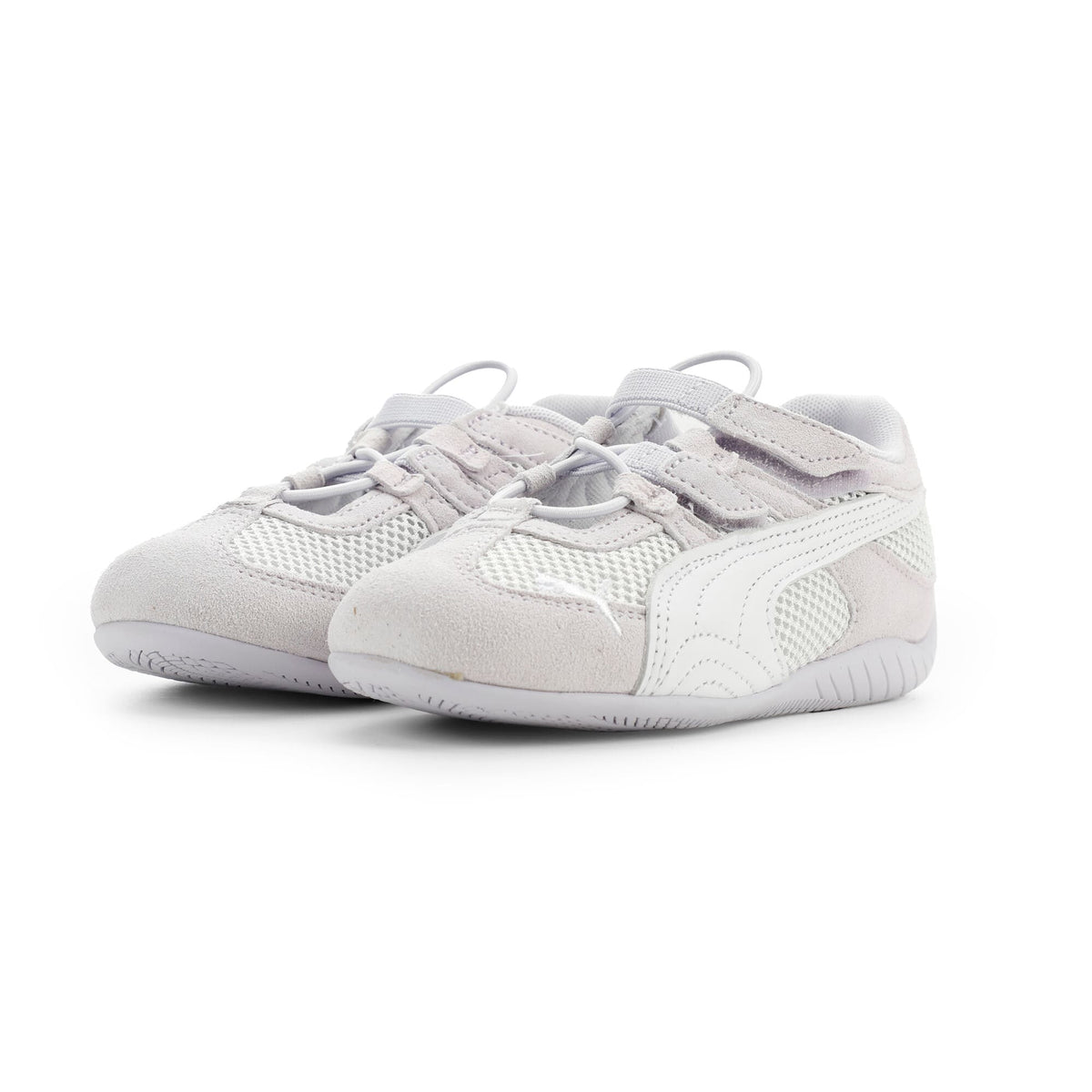 2 Colores, Tenis para niños Easy On Speedcat Go – Spring Lavender-PUMA White-Feather Gray – vista 2