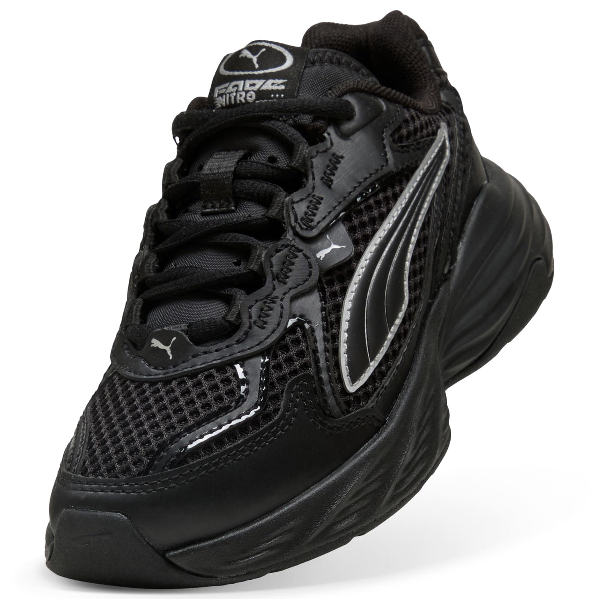 3 Colores, Tenis para niños Fade – PUMA BLACK – vista 6