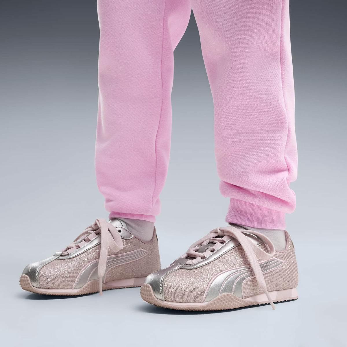 Tenis para niños H-Street Let It Shine – Misty Pink-PUMA Silver – vista 2