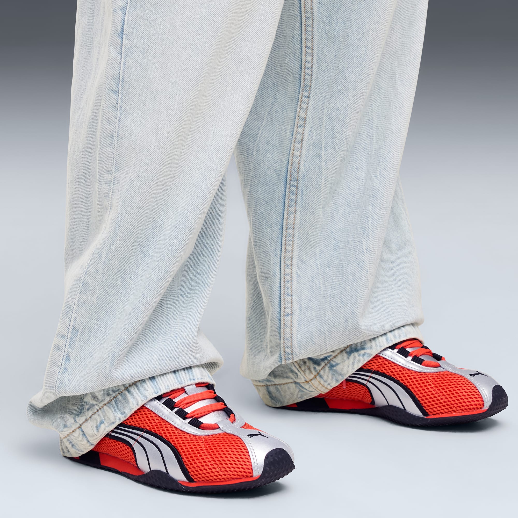 8 Colores, Tenis para niños H-Street OG – Red Flash-PUMA Black – vista 2