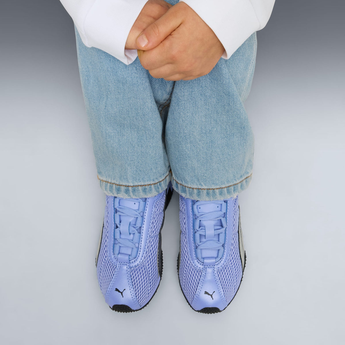 9 Colores, Tenis para niños H-Street OG – Intense Lavender-PUMA Black – vista 2