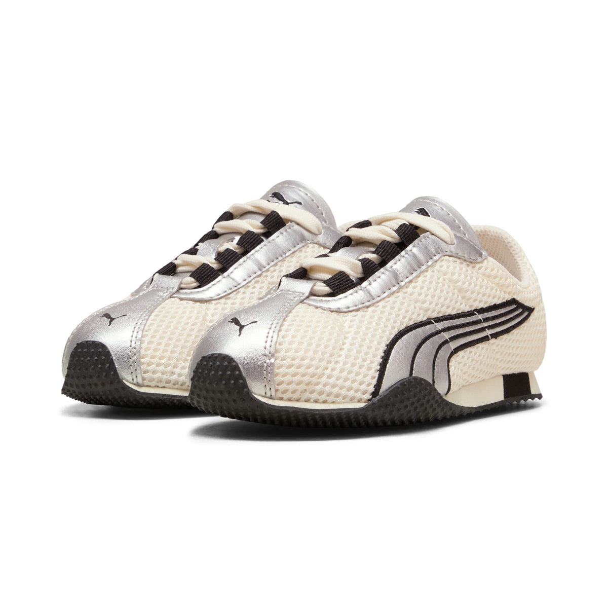 9 Colores, Tenis para niños H-Street OG – Frosted Ivory-PUMA Silver – vista 4