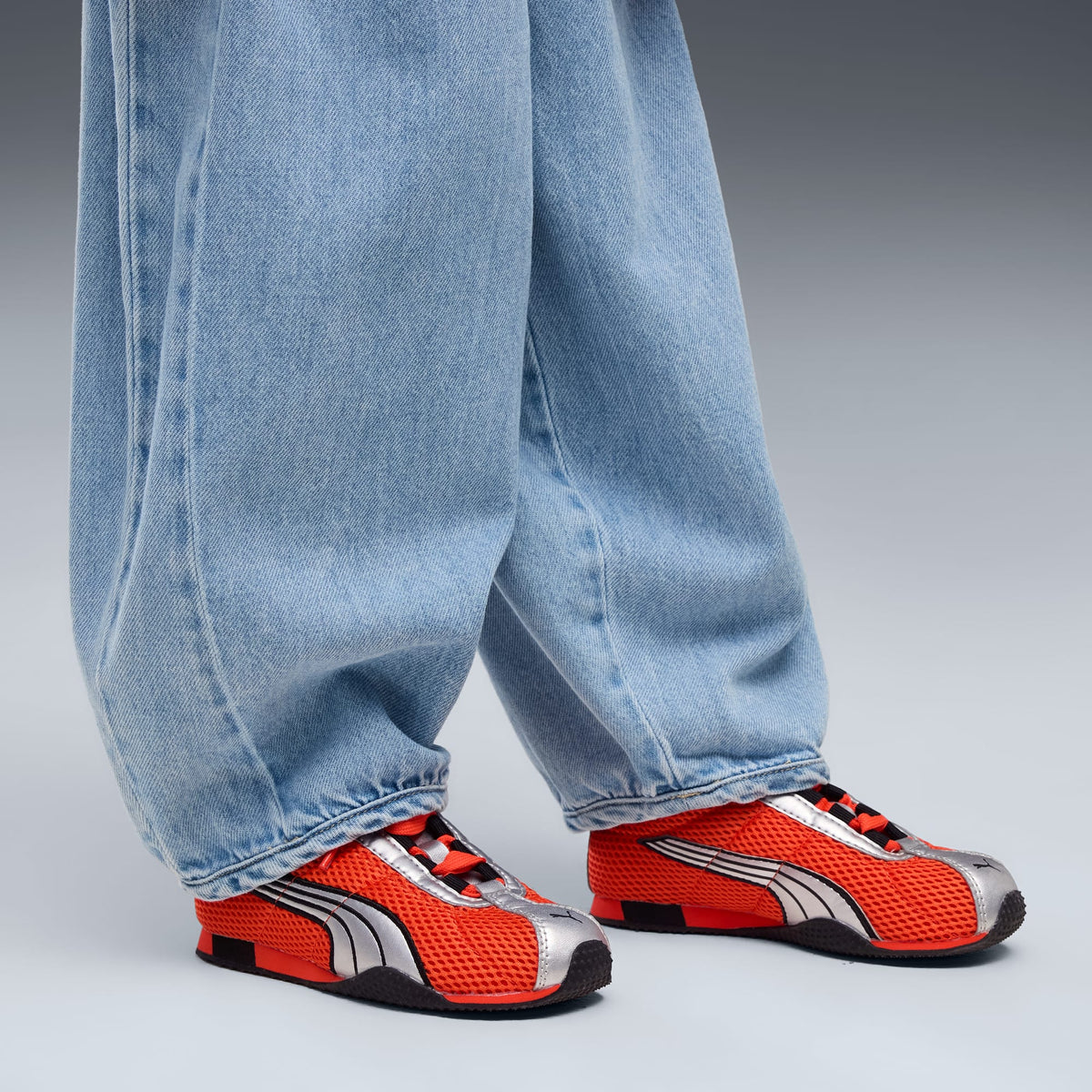 9 Colores, Tenis para niños H-Street OG – Red Flash-PUMA Black – vista 2