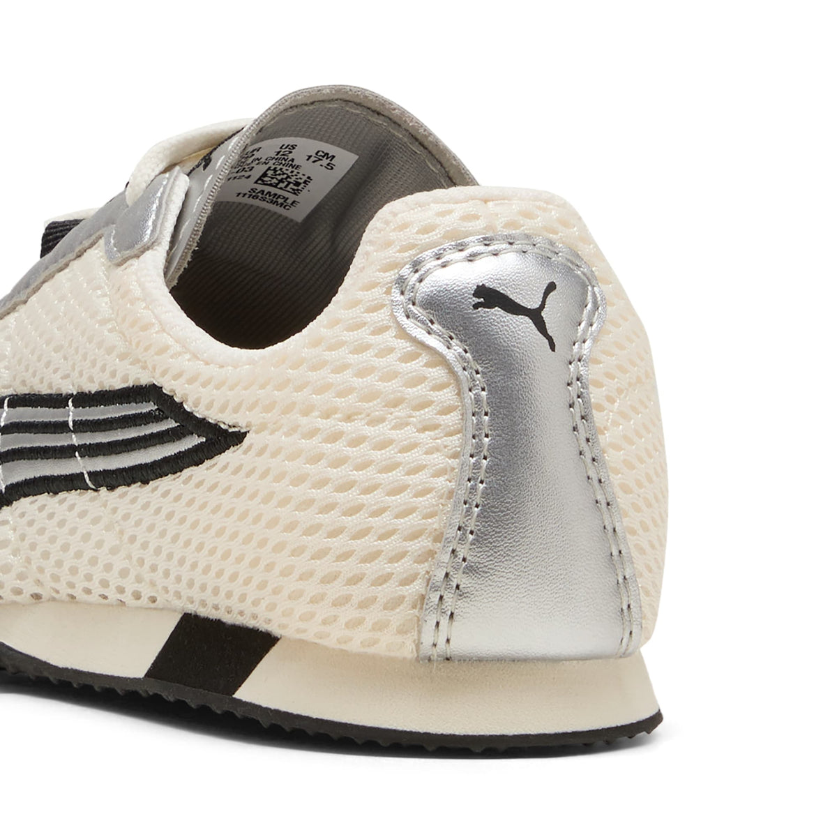 9 Colores, Tenis para niños H-Street OG – Frosted Ivory-PUMA Silver – vista 5