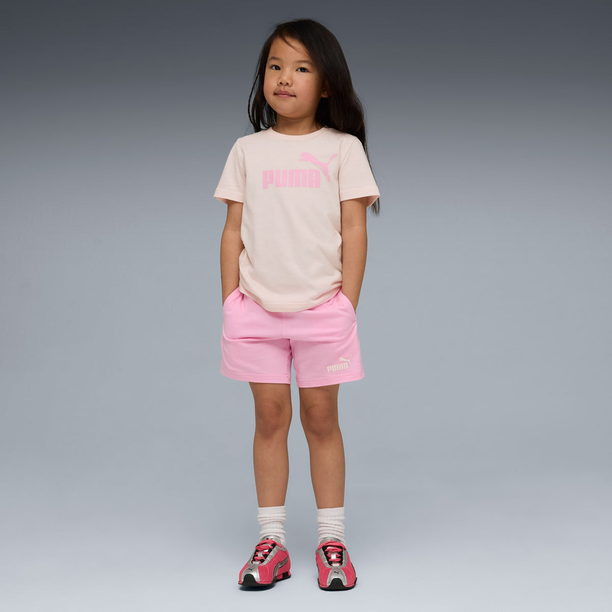 9 Colores, Tenis para niños H-Street OG – Magic Rose-PUMA Silver – vista 3