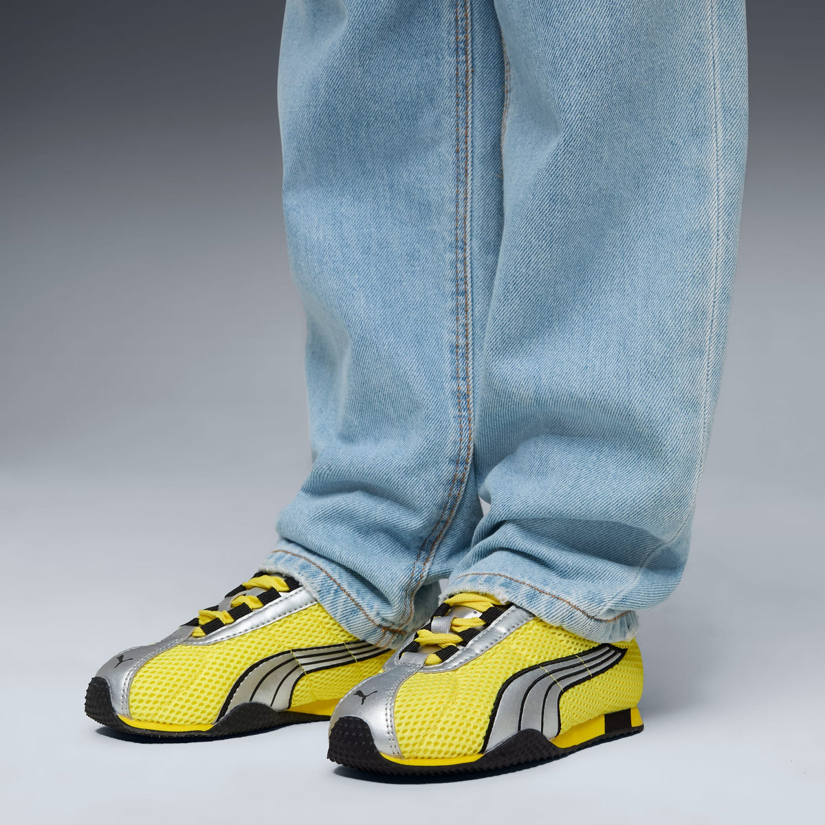 9 Colores, Tenis para niños H-Street OG – Lemon Meringue-PUMA Silver – vista 2