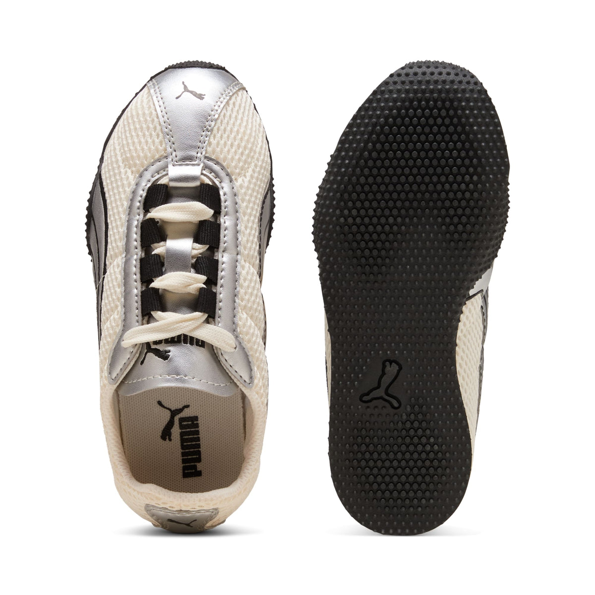 9 Colores, Tenis para niños H-Street OG – Frosted Ivory-PUMA Silver – vista 6