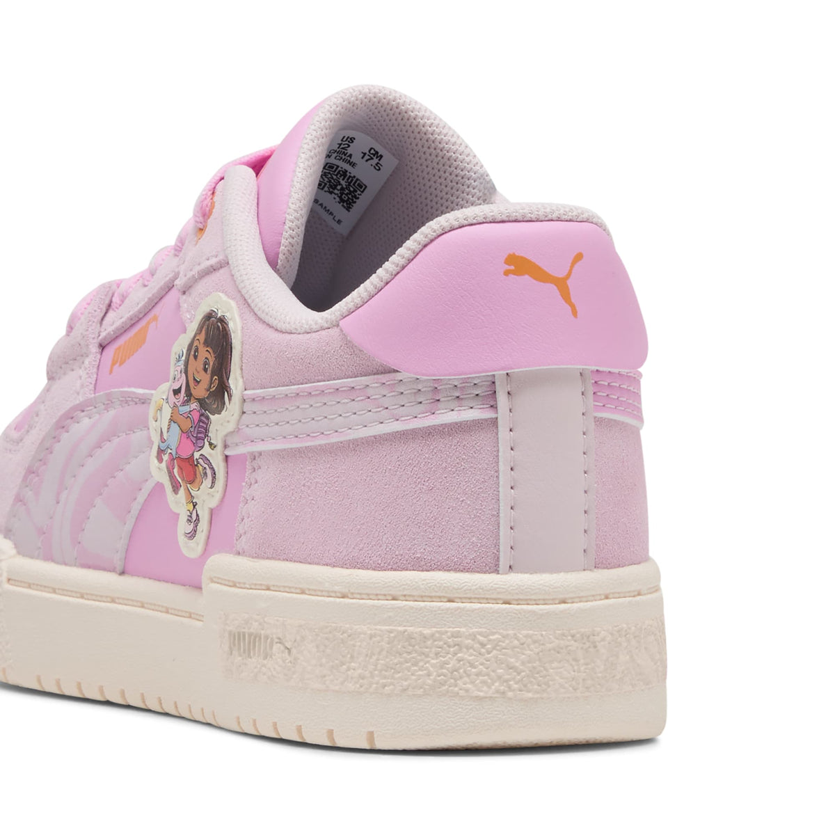 Tenis para niños PUMA x DORA THE EXPLORER CA Pro – Powder Pink-Chambray Blue – vista 5