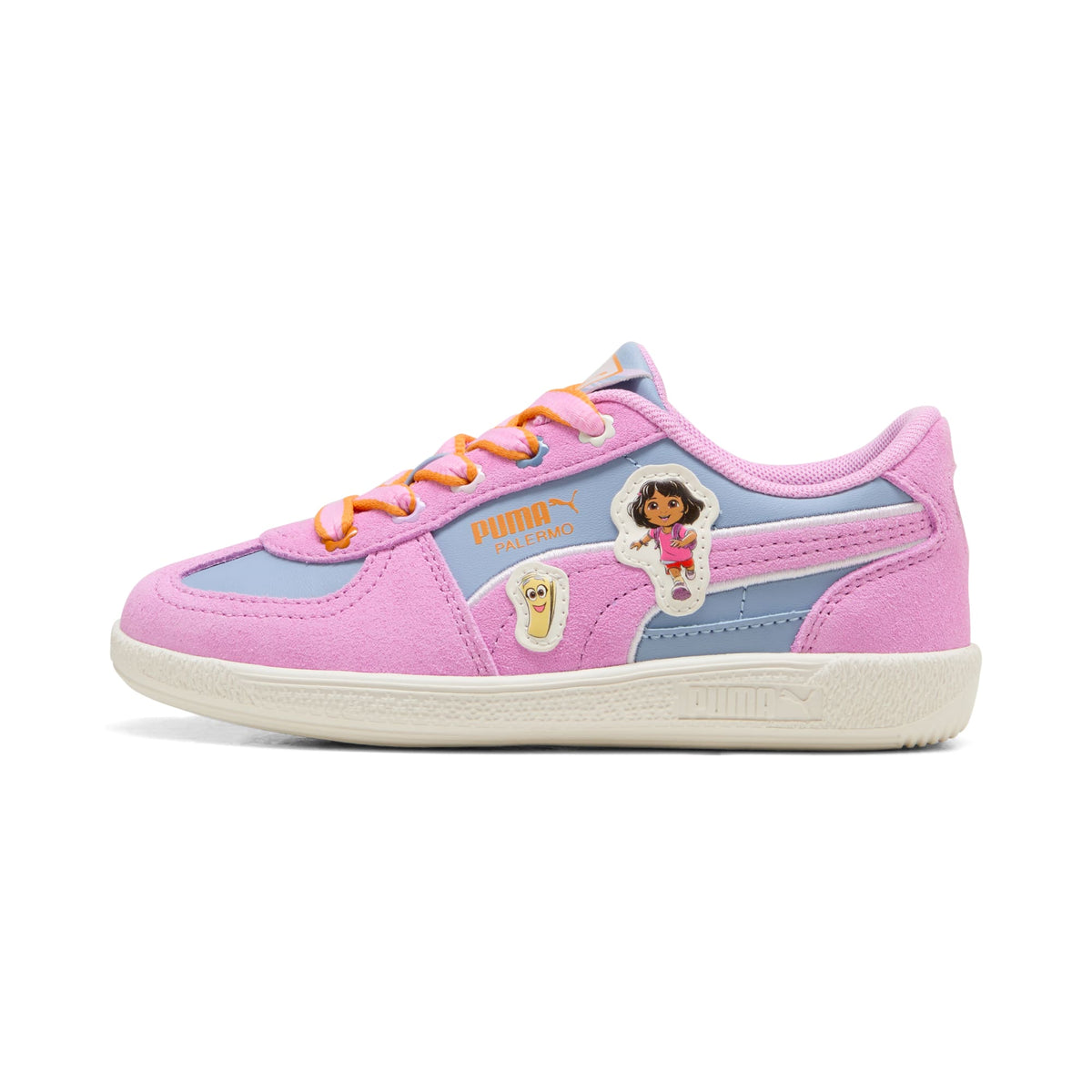 Tenis para niños PUMA x DORA THE EXPLORER Palermo – Mauve Glow-Warm White – vista 1