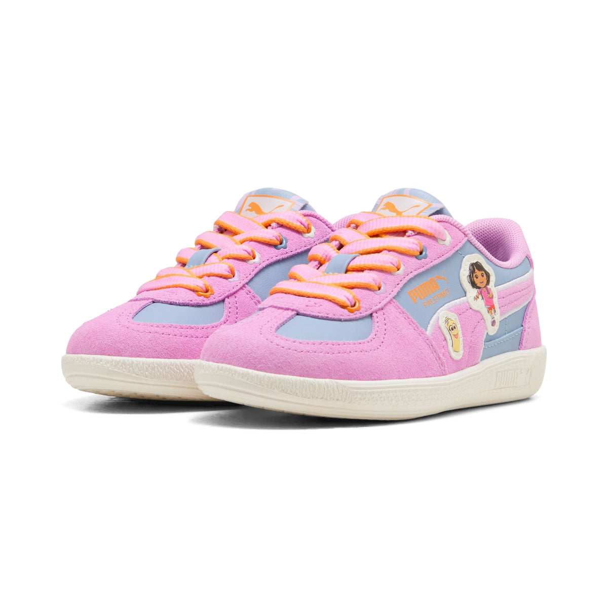 Tenis para niños PUMA x DORA THE EXPLORER Palermo – Mauve Glow-Warm White – vista 4