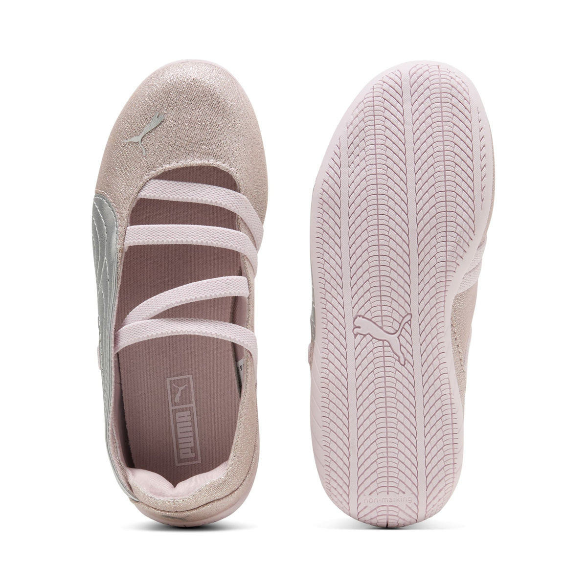Tenis para niños Speed Ballet Let It Shine – Misty Pink-Powder Pink – vista 6