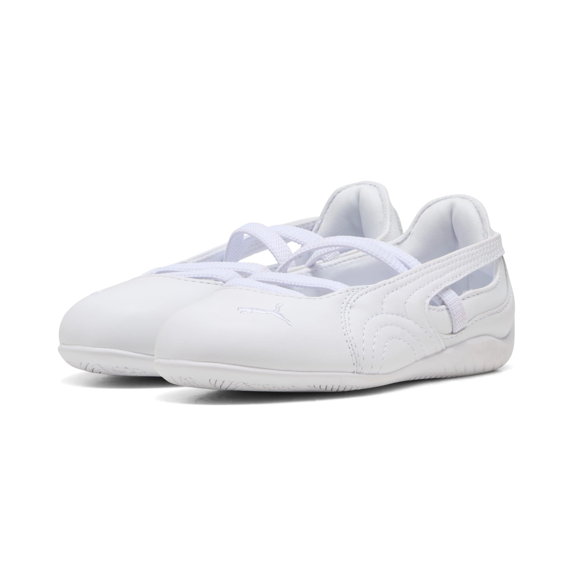 2 Colores, Tenis para niños Speedcat Ballet – PUMA WHITE – vista 2