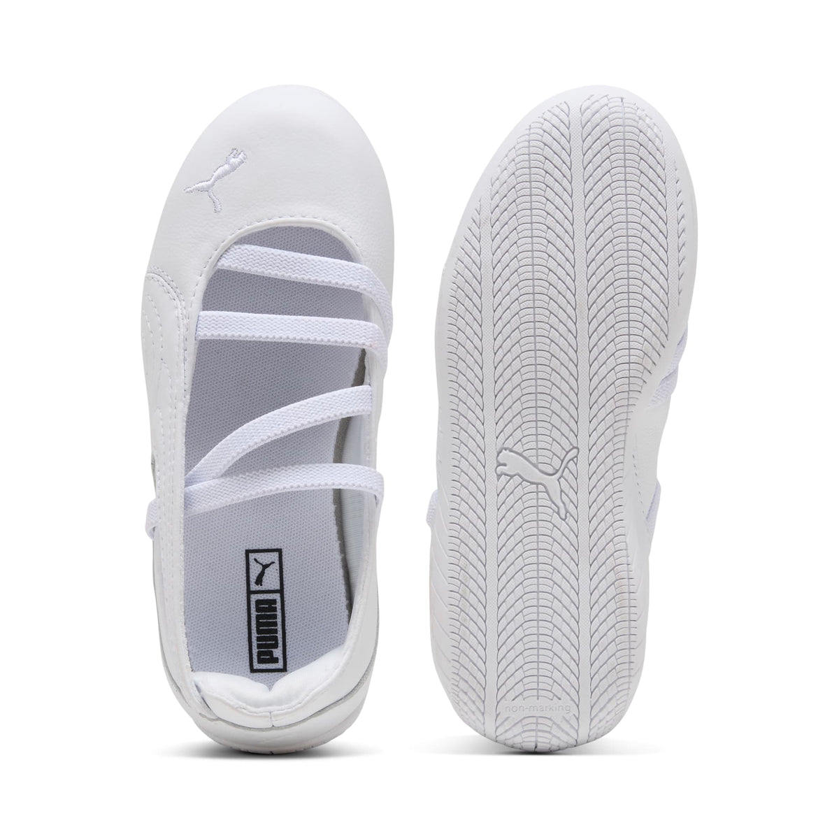 2 Colores, Tenis para niños Speedcat Ballet – PUMA WHITE – vista 4