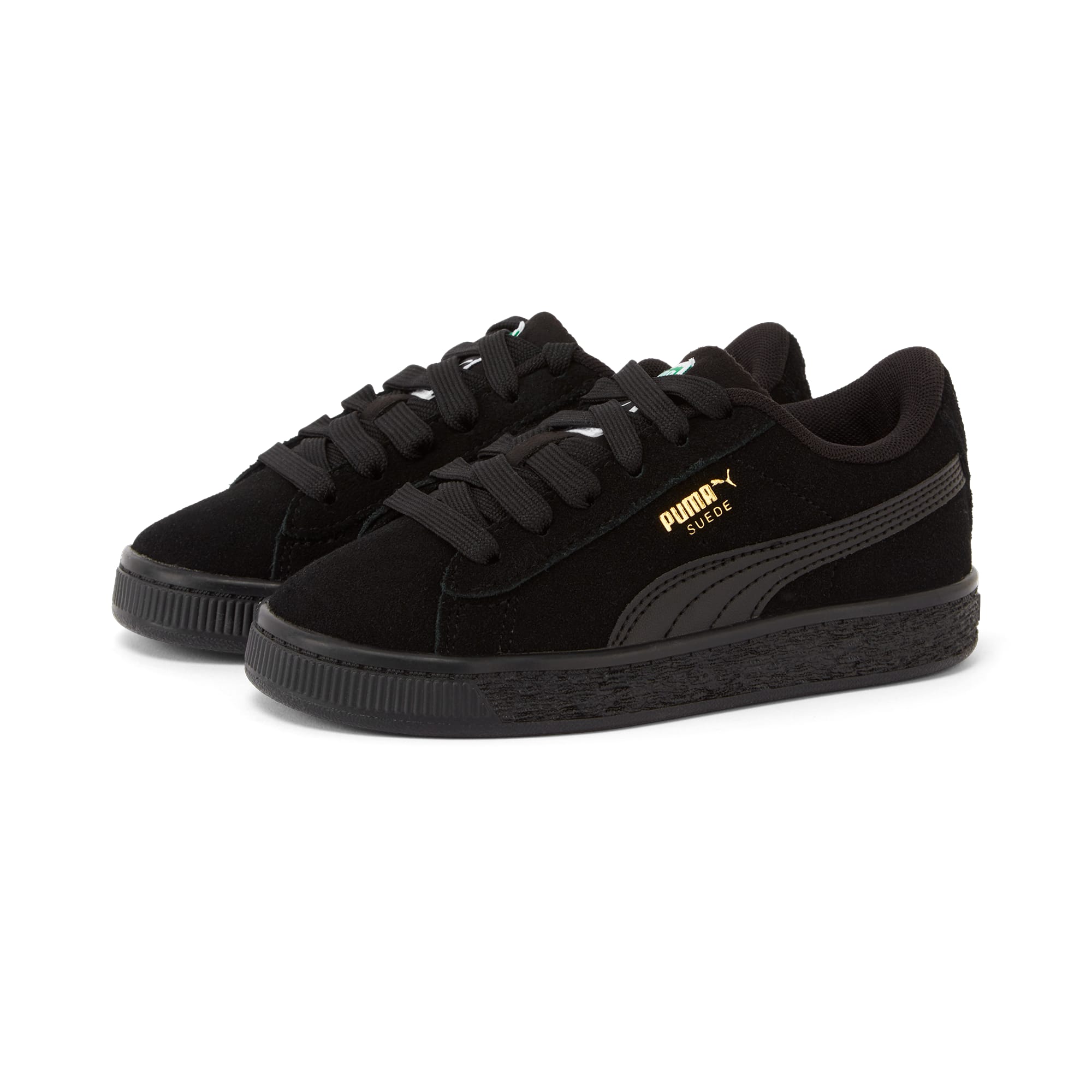 7 Colores, Tenis para niños Suede Classic – PUMA Black-PUMA Black – vista 2