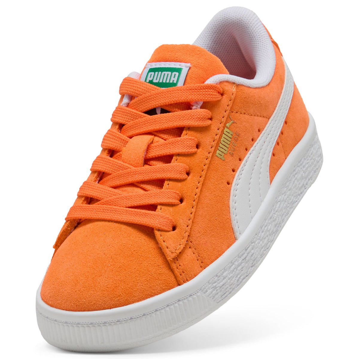7 Colores, Tenis para niños Suede Classic – Cayenne Pepper-PUMA White – vista 8