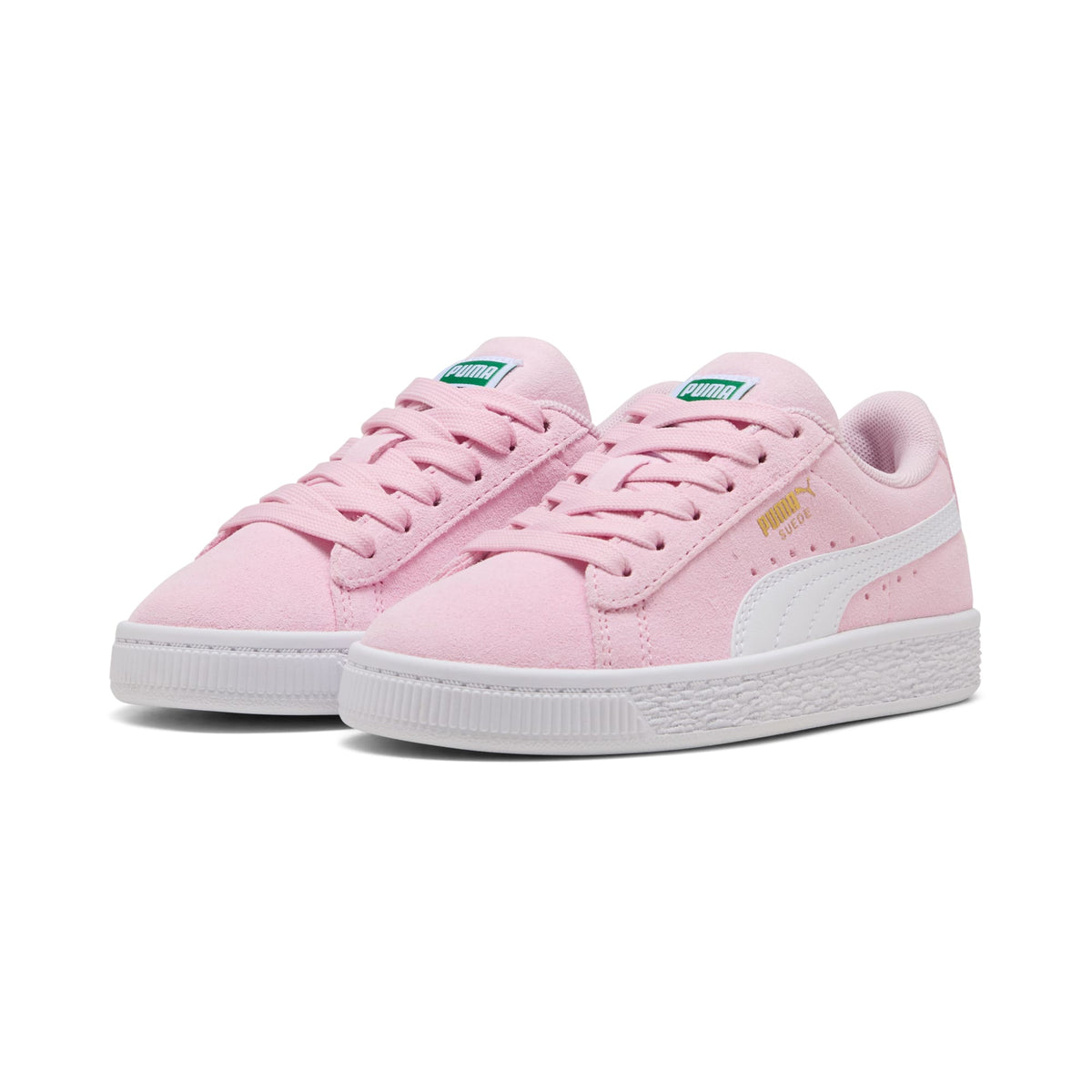 7 Colores, Tenis para niños Suede Classic – Pink Lady-PUMA White – vista 2