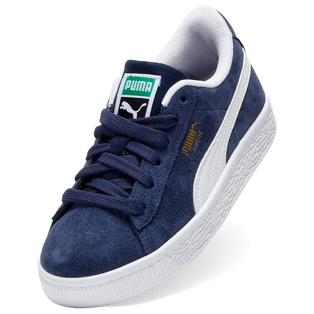 7 Colores, Tenis para niños Suede Classic – PUMA Navy-PUMA White – vista 6