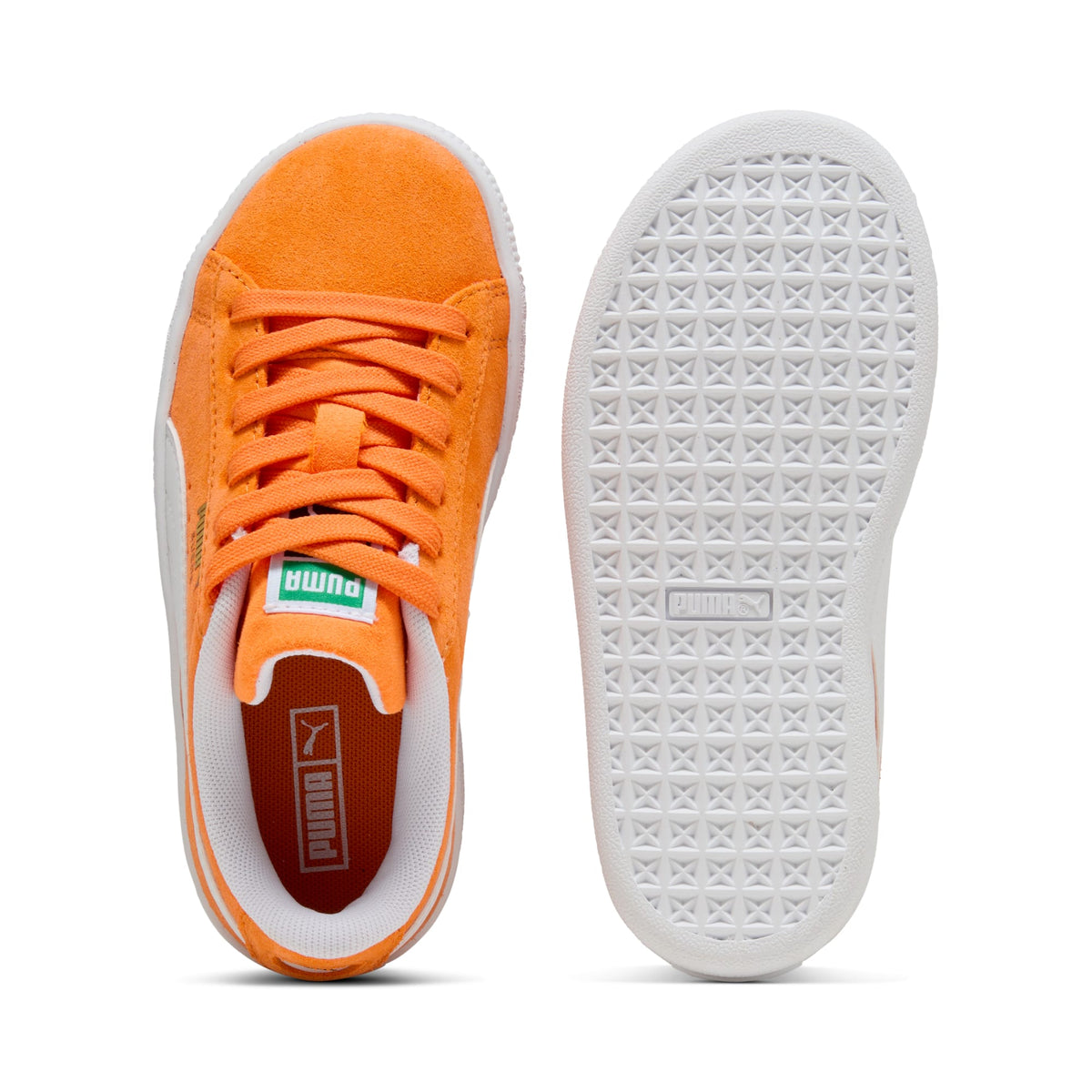7 Colores, Tenis para niños Suede Classic – Cayenne Pepper-PUMA White – vista 6