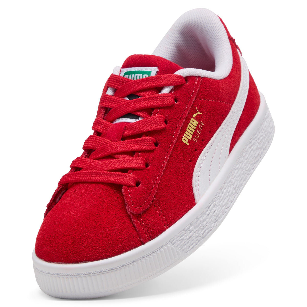 7 Colores, Tenis para niños Suede Classic – For All Time Red-PUMA White – vista 6