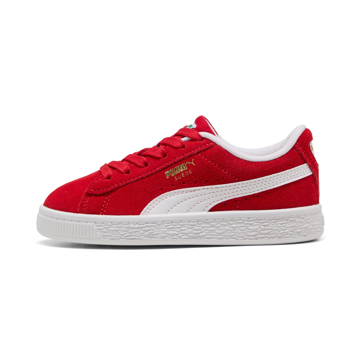 7 Colores, Tenis para niños Suede Classic – For All Time Red-PUMA White – vista 1