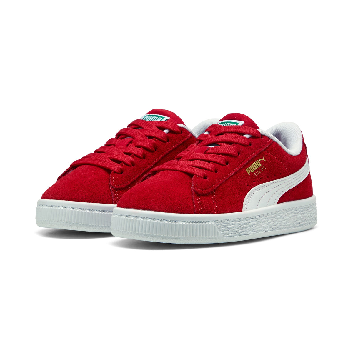 7 Colores, Tenis para niños Suede Classic – For All Time Red-PUMA White – vista 2