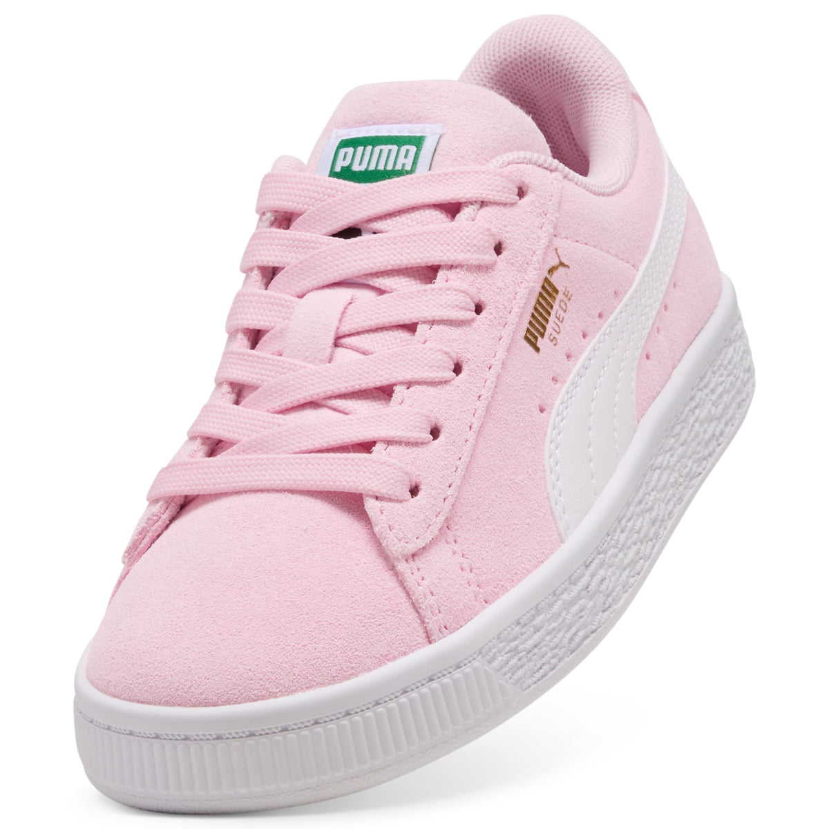 7 Colores, Tenis para niños Suede Classic – Pink Lady-PUMA White – vista 6