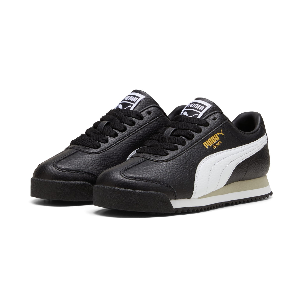 3 Colores, Tenis para niños grandes Roma 24 Standard – Puma Black-Puma White – vista 4