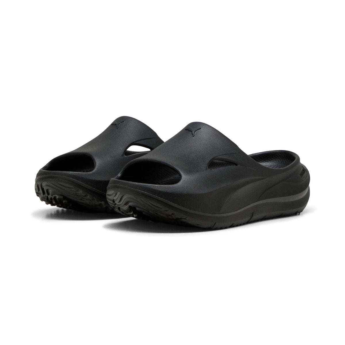 Tenis tipo sandalias para niños grandes SOFTRIDE Zero – PUMA BLACK – vista 4