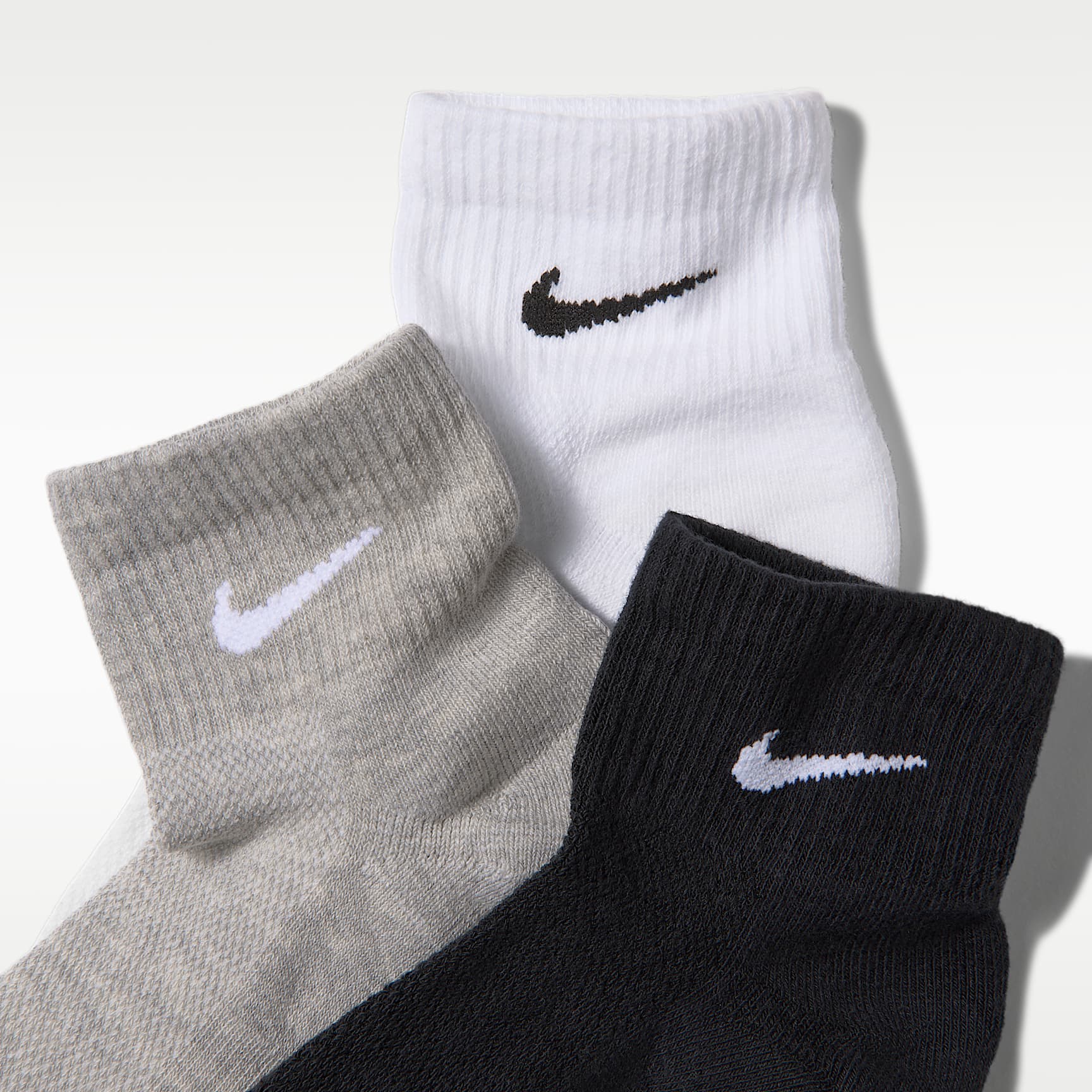 Calcetines al tobillo (3 pares) Nike Everyday Elevated – Multicolor – vista 2