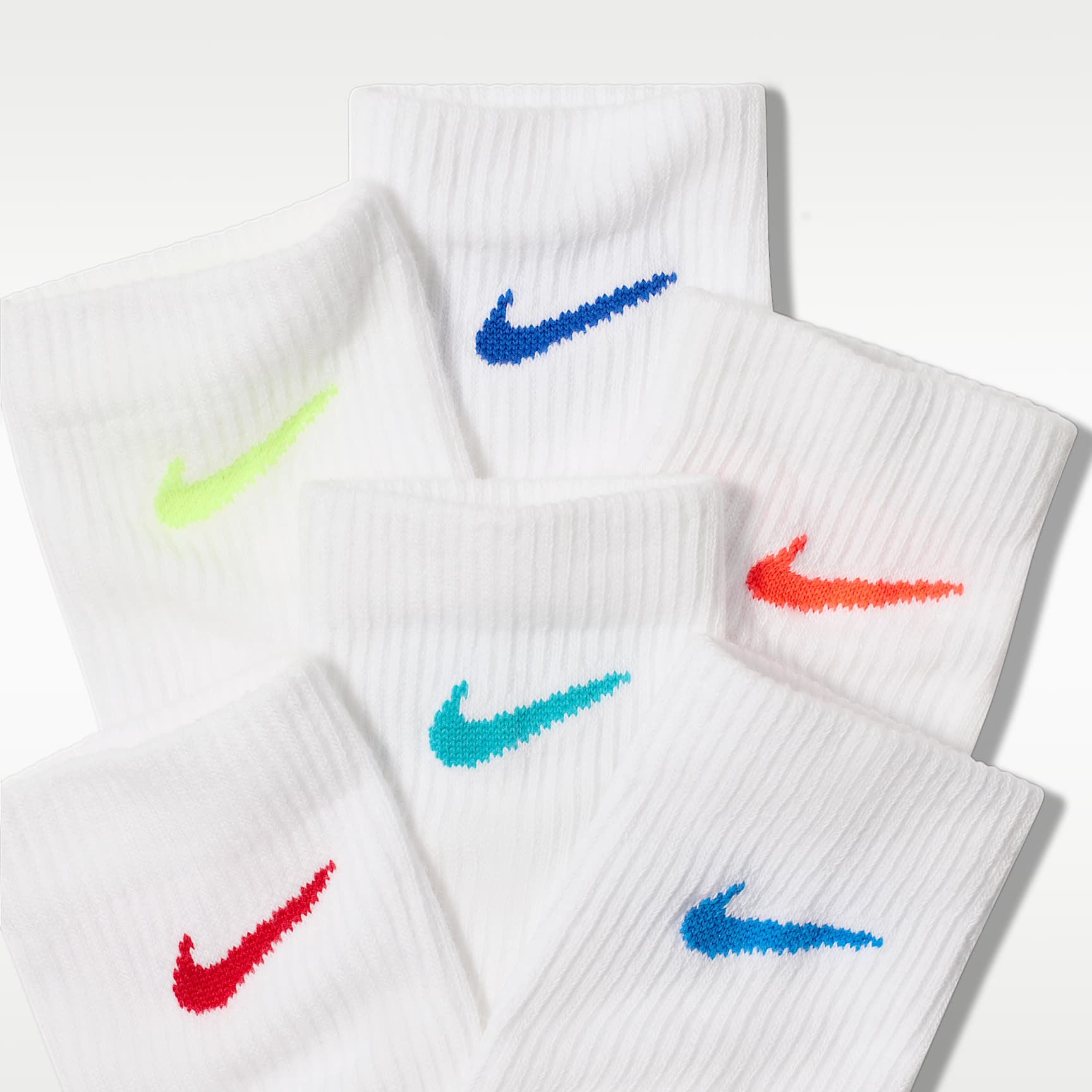 Calcetas (6 pares) Nike Everyday Elevated – Multicolor – vista 2