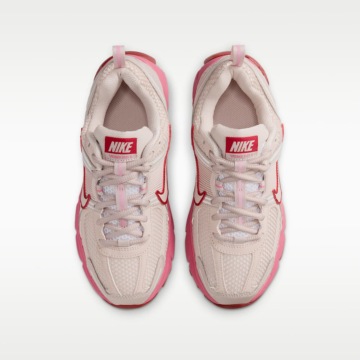 Nike Vomero 5 – Rojo sedimento/Peonía/Carmesí team/Rojo sedimento – vista 4