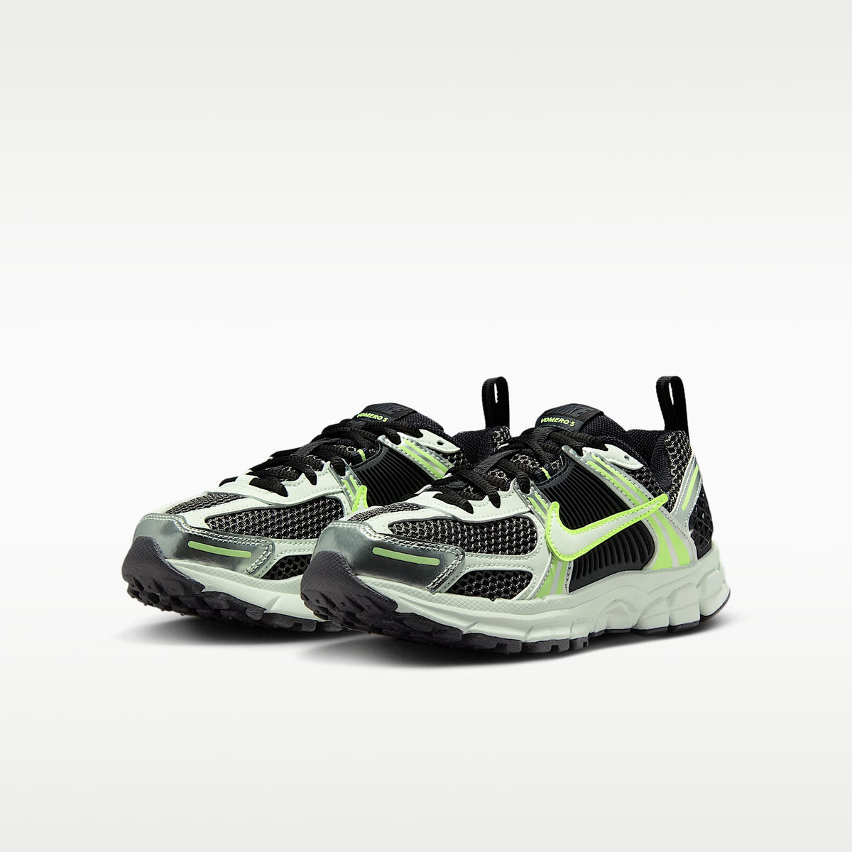 Nike Vomero 5 – Negro/Hielo volt/Antracita/Verde ligero – vista 5