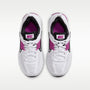 Nike Vomero 5 – Blanco/Platino puro/Fucsia cálido/Platino metalizado – vista 4
