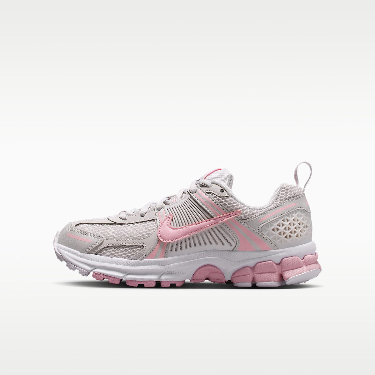 Nike Vomero 5 – Gris vasto/Blanco/Blanco/Rosa suave medio – vista 1