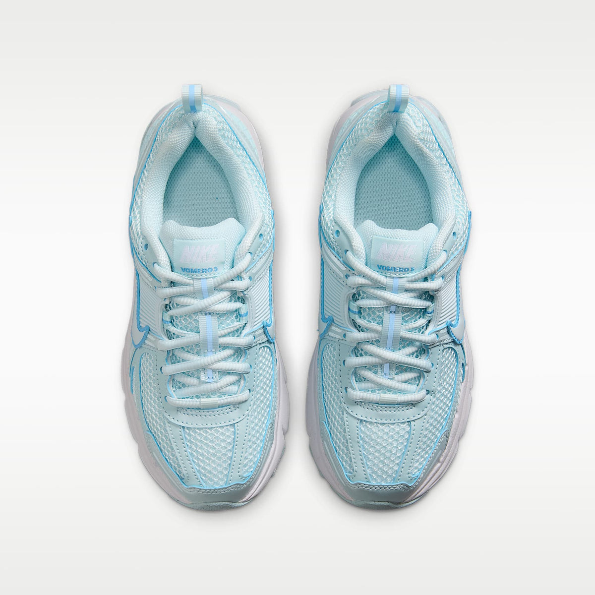 Nike Vomero 5 – Azul glacial/Azul fútbol/Blanco/Azul glacial – vista 4