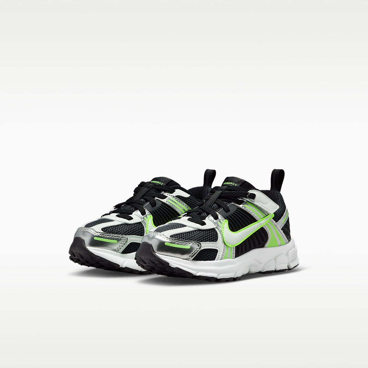 Nike Vomero 5 – Negro/Hielo volt/Antracita/Verde ligero – vista 5
