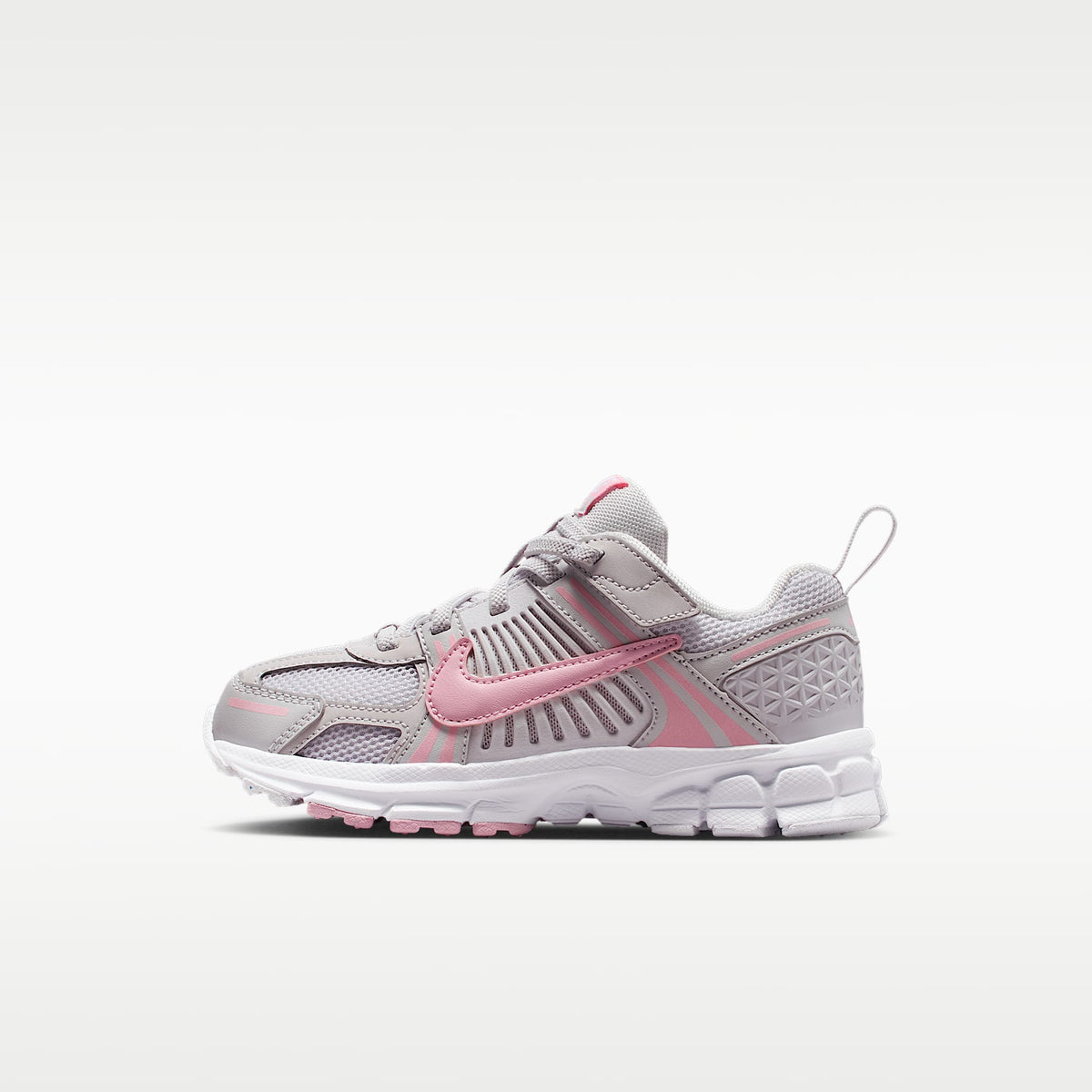 Nike Vomero 5 – Gris vasto/Blanco/Blanco/Rosa suave medio – vista 1
