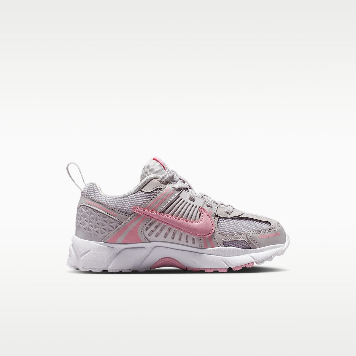 Nike Vomero 5 – Gris vasto/Blanco/Blanco/Rosa suave medio – vista 3