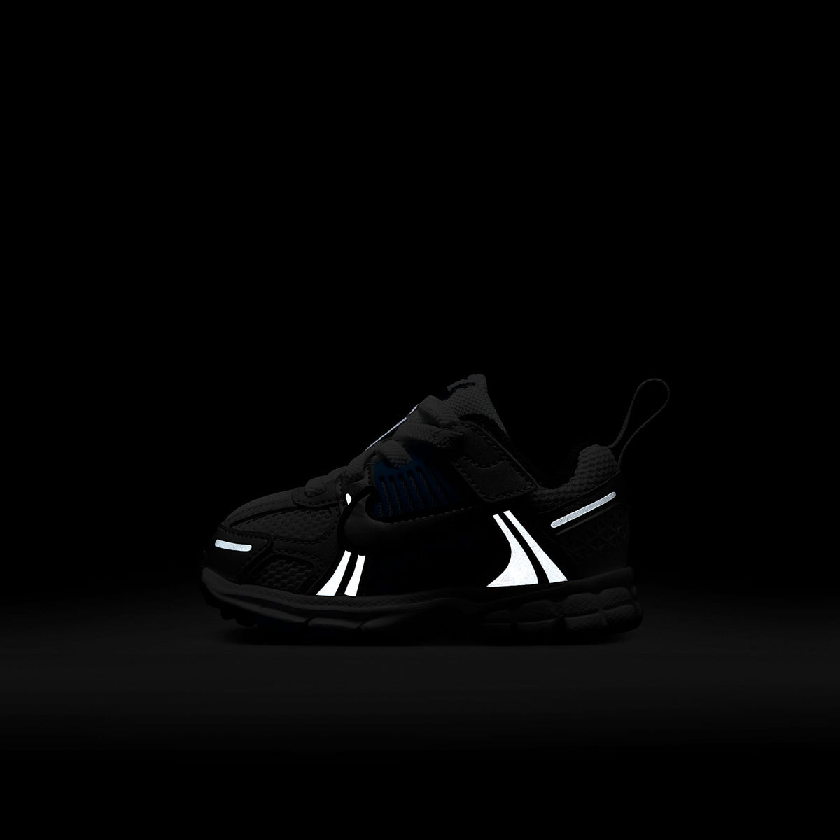 Nike Vomero 5 – Blanco/Azul foto claro/Negro/Plata metalizado – vista 10
