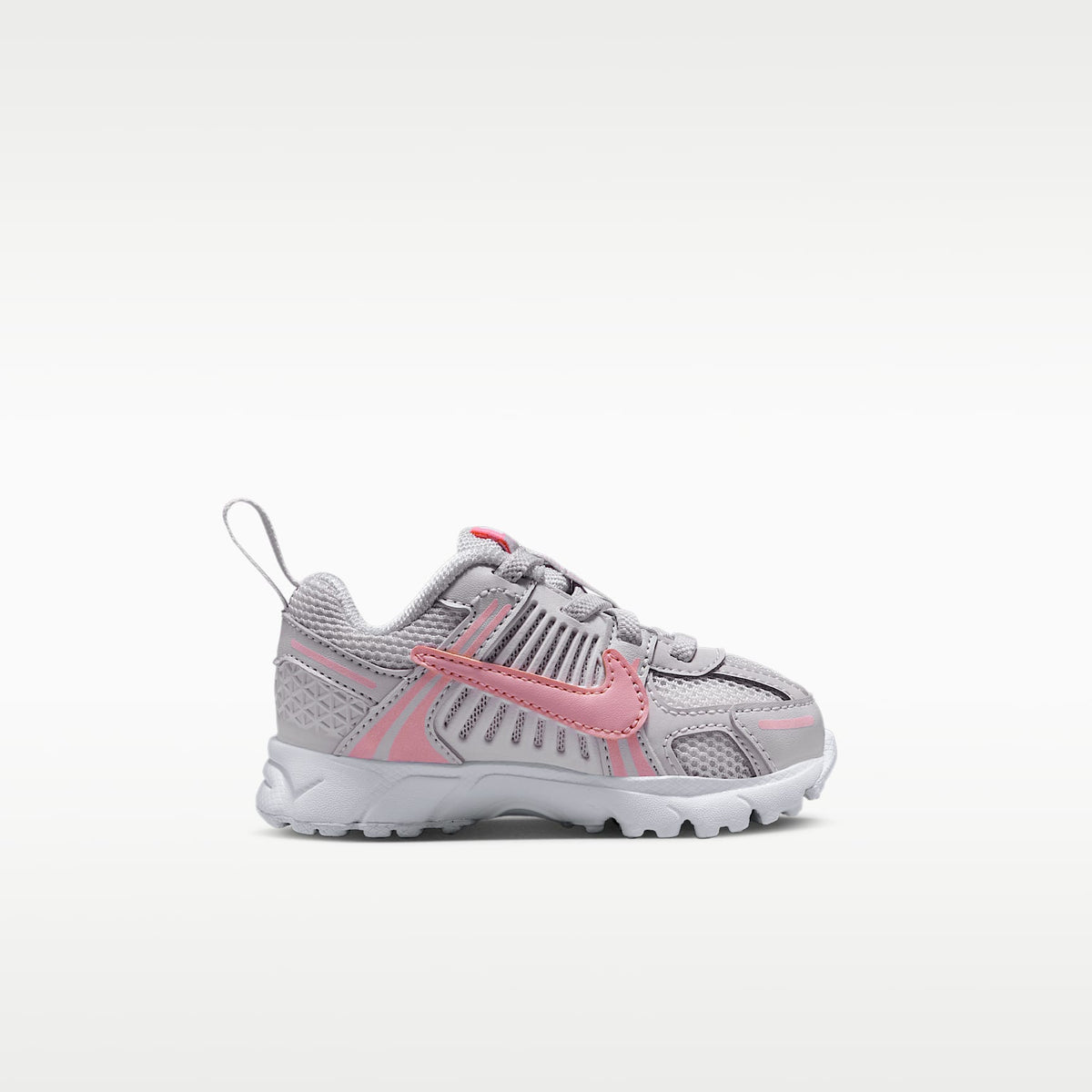 Nike Vomero 5 – Gris vasto/Blanco/Blanco/Rosa suave medio – vista 3
