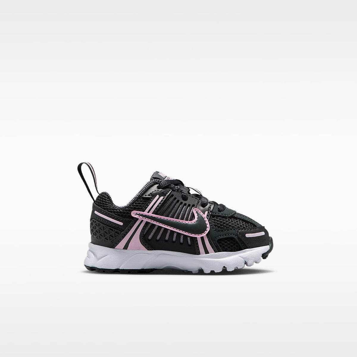 Nike Vomero 5 – Gris humo oscuro/Espuma rosa/Gris humo oscuro – vista 3