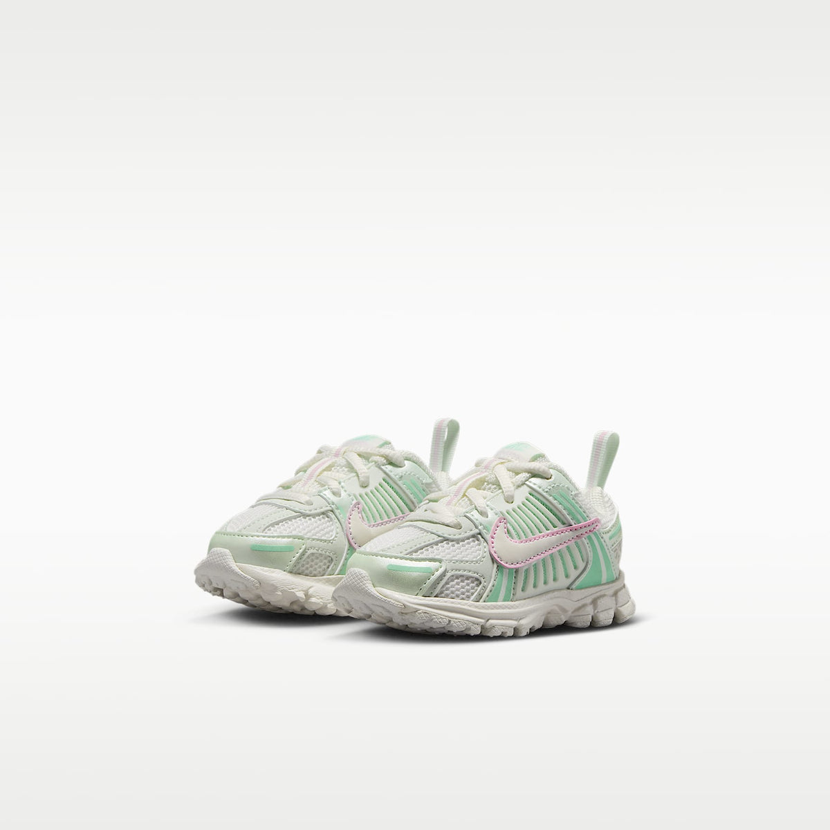 Nike Vomero 5 – Vela/Espuma rosa/Verde ártico/Vela – vista 5