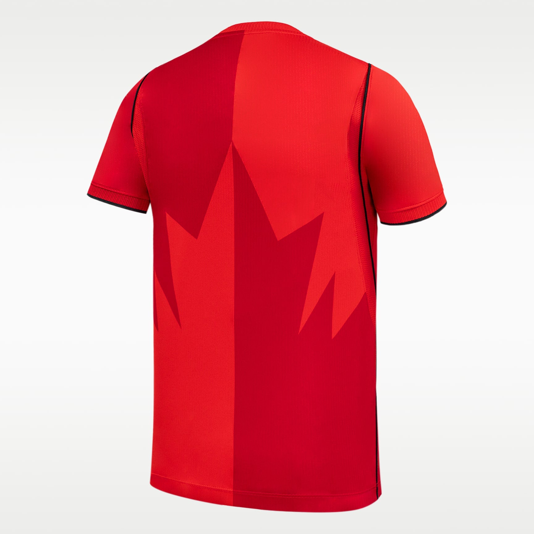 Jersey de fútbol Nike Dri-FIT de Canadá local Stadium para niños talla grande – Rojo universitario – vista 2