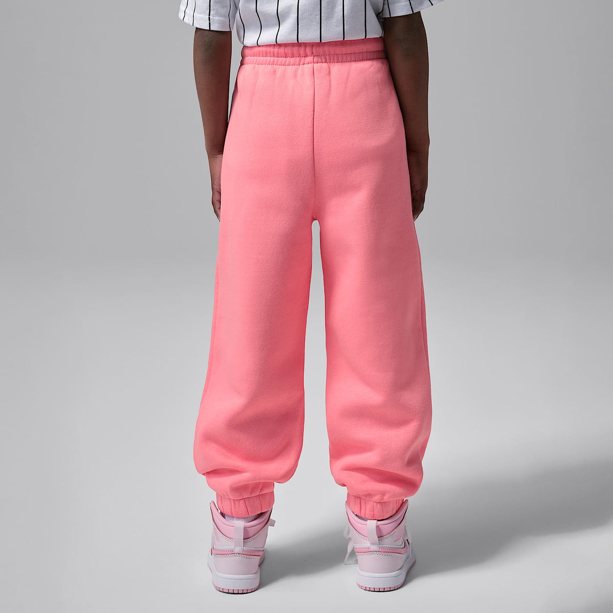 Pants para niños talla pequeña Jordan Brooklyn Fleece – Rosa – vista 2