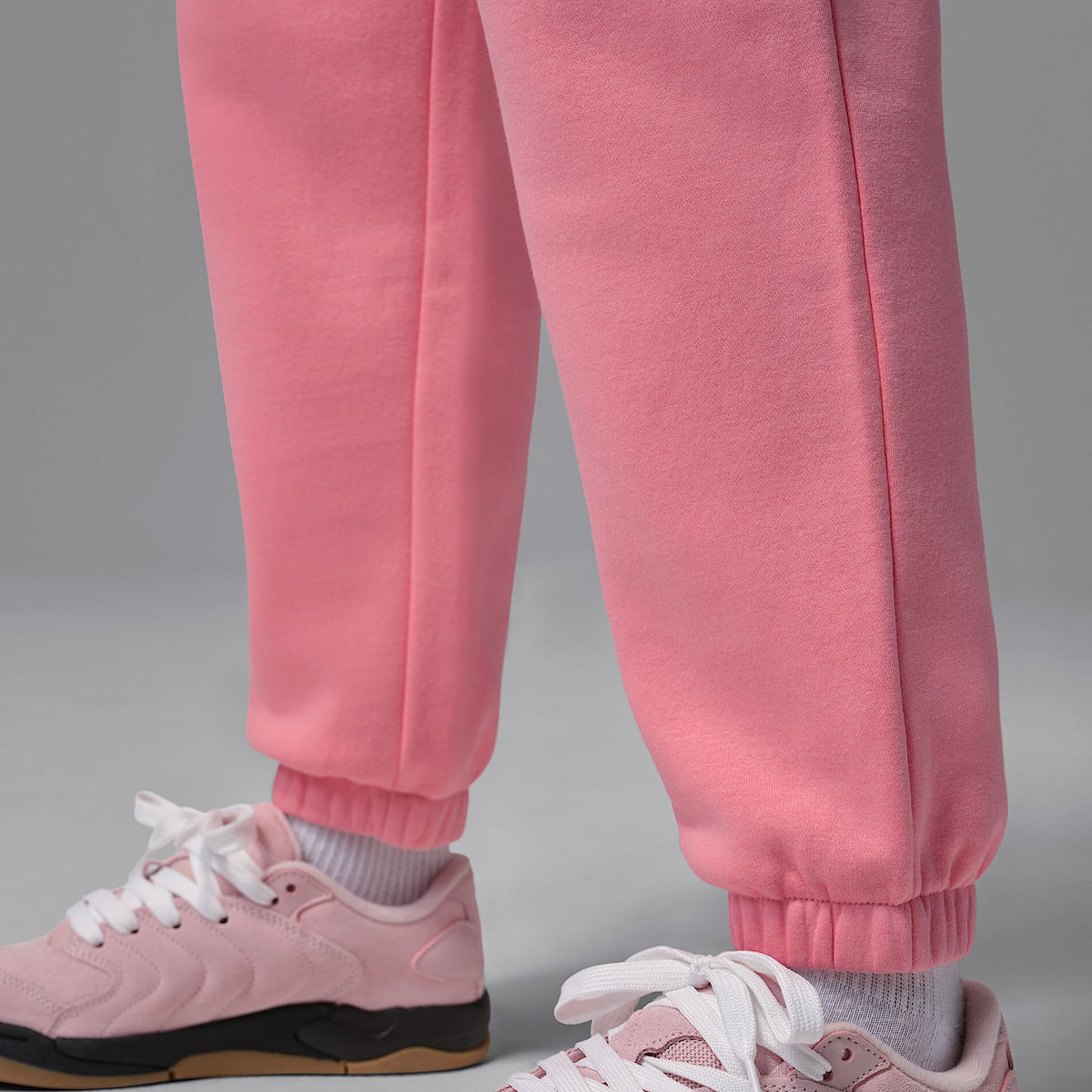Pants para niños talla grande Jordan Brooklyn Fleece – Rosa – vista 5