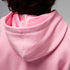 Sudadera con gorro sin cierre para niños talla grande Jordan Brooklyn Fleece – Rosa suave medio – vista 6