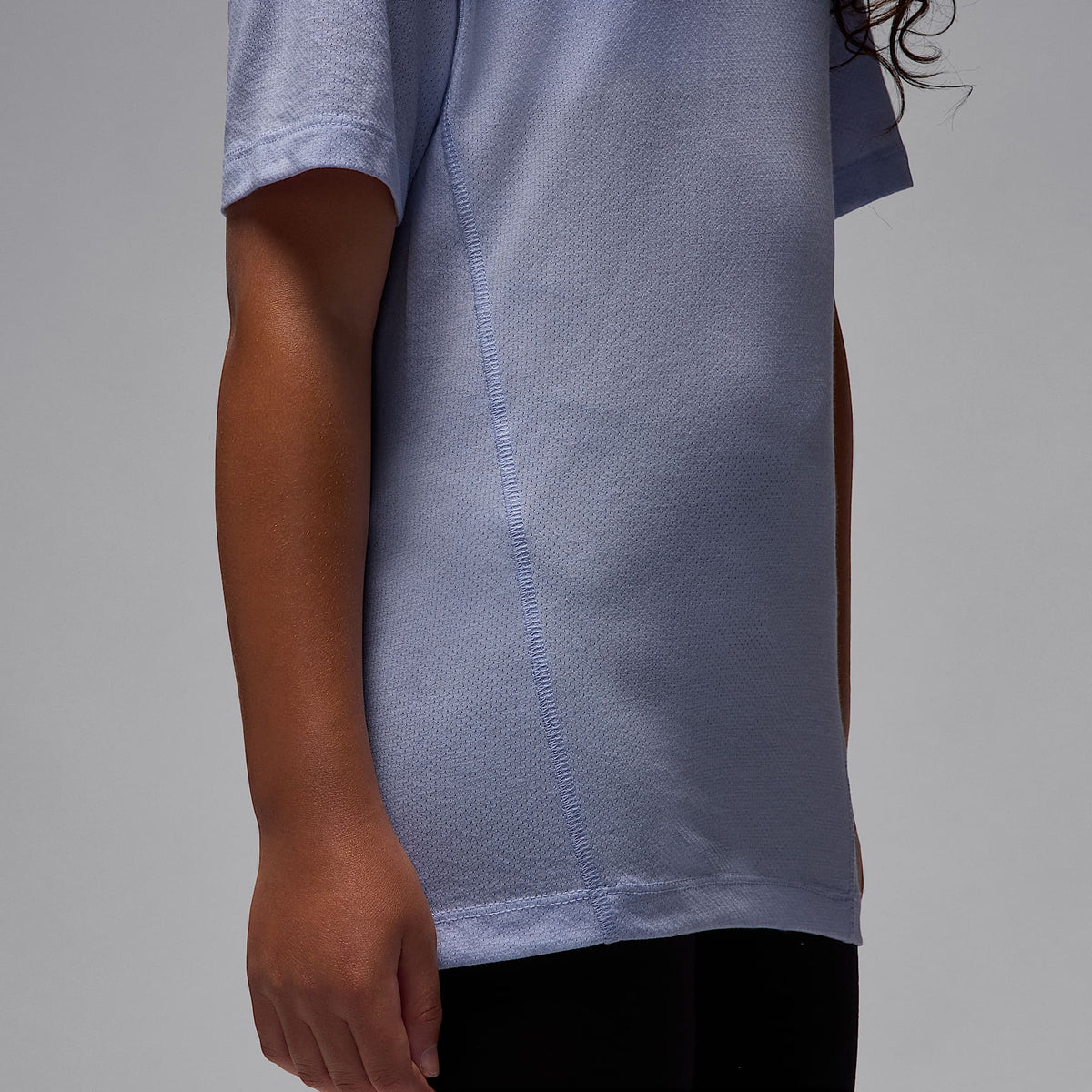 Playera de manga corta Diamond Dri-FIT para niños talla grande Jordan Sport – Fantasma – vista 5